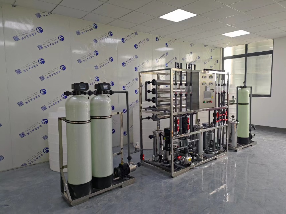 湖州客戶新材料行業0.5噸超純水設備